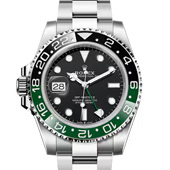 GMTマスターII スプライト / 126720VTNR / 緑黒ベゼル・レフティ（左リューズ）