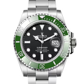 サブマリーナー デイト / 126610LV / 通称スターバックス・緑ベゼル